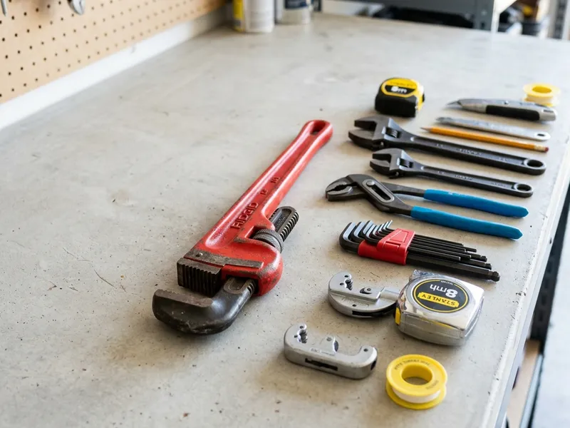 Professional plumbers in Catawba, OH equipped with top-tier tools for residential and commercial plumbing services.